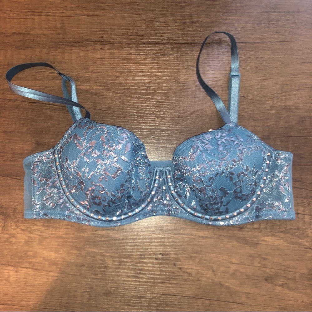 Victoria’s Secret Blue Balconet Bra 34A NWT!